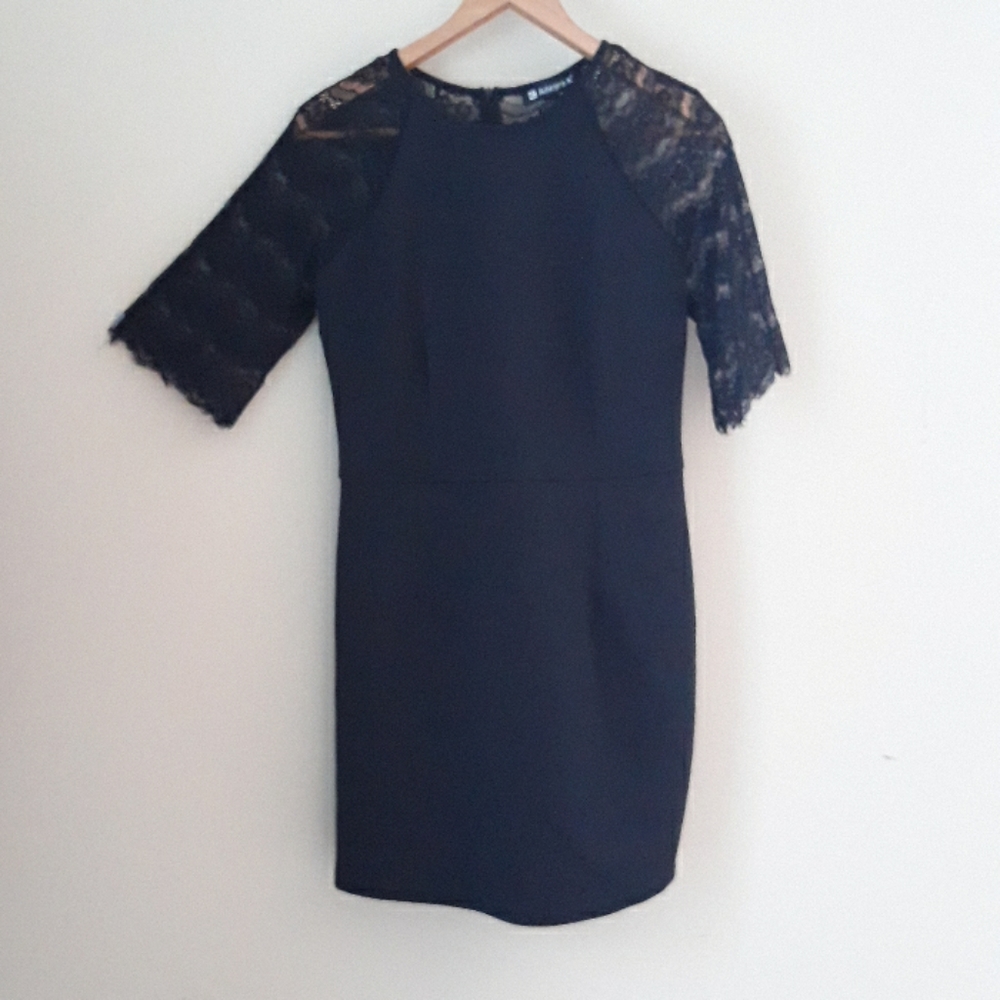❤Allegra K mini lace back dress